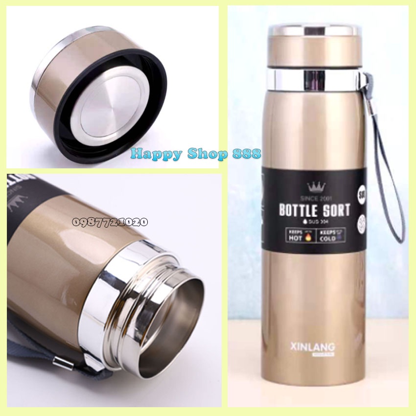 Bình giữ nhiệt bottle sport 1000ml inox 304 - giữ nhiệt trên 8 tiếng