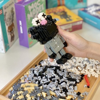 Đồ chơi lắp ghép lego kaws Kẻ du hành nhiều mảnh ghép, đồ chơi lắp ghép cho bé nhiều kích thước