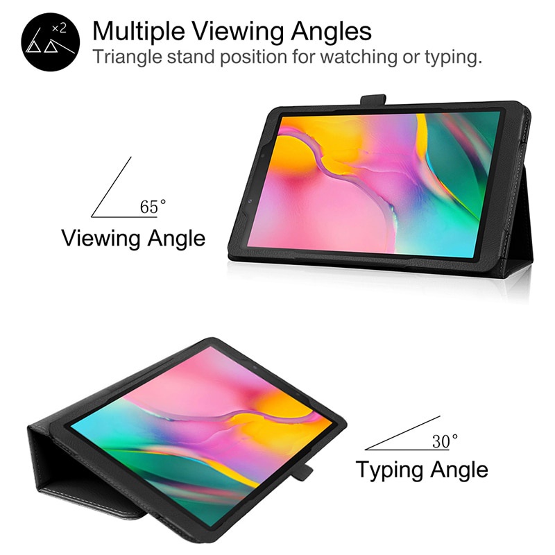 Bao Da Pu Máy Tính Bảng Nắp Lật Cho Samsung Galaxy Tab A7 10.4 Inch 2020 Tab A7 Sm-T500 Sm-T505 T507 Ốp