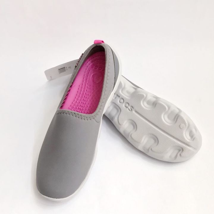 Giày skimmer nữ màu ghi xám