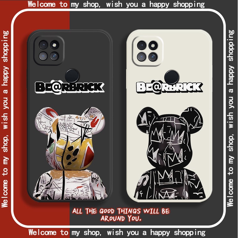 Ốp Điện Thoại tpu Mềm Hình Gấu KAWS Cho Realme 8 6 6i 7 5 5s 5i Pro C11 C25 25S C15 C12 C20 C21 C21Y 2020