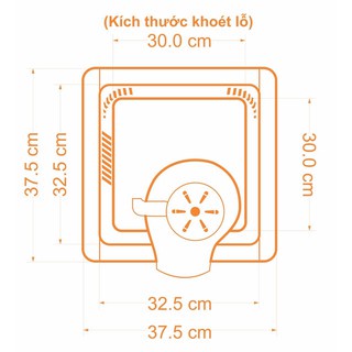 Đèn sưởi nhà tắm âm trần có điều khiển từ xa ASIA 4 chức năng sưởi ấm, hút mùi, chiếu sáng, báo nhiệt độ phòng.