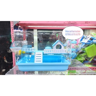 Lồng Hamster Mica đầy đủ phụ kiện