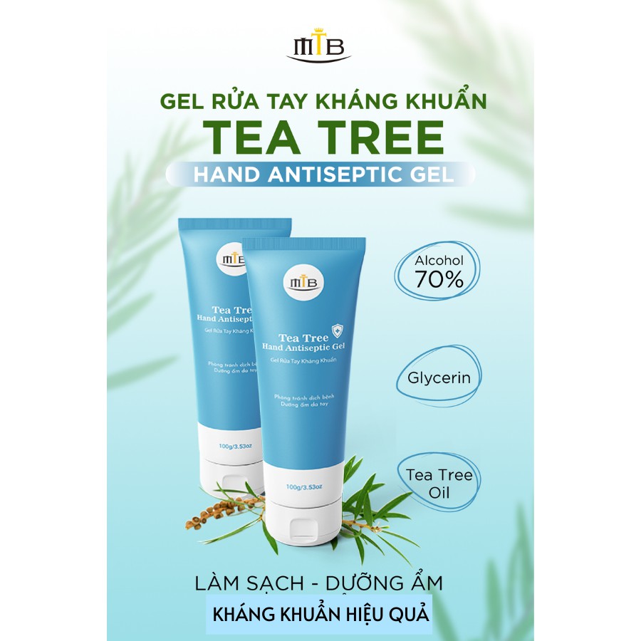 [Mã SKAMLTSM9 giảm 10% đơn 99K] Gel Rửa Tay Kháng Khuẩn 𝗧𝗘𝗔 𝗧𝗥𝗘𝗘 𝗢𝗜𝗟 𝗛𝗔𝗡𝗗 𝗔𝗡𝗧𝗜𝗦𝗘𝗣𝗧𝗜𝗖 𝗚𝗘𝗟 | BigBuy360 - bigbuy360.vn