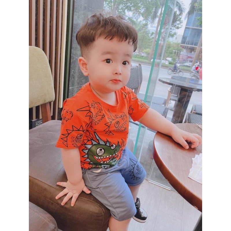 ANU267 - ÁO PHÔNG ĐÔI KHỦNG LONG CHO MẸ VÀ BÉ