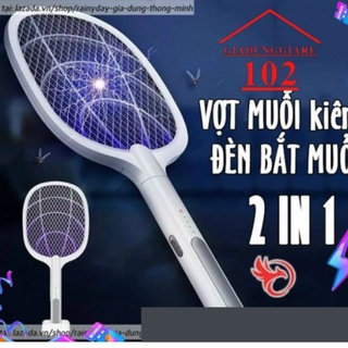 Vợt muỗi thông minh kiêm đèn bắt muỗi