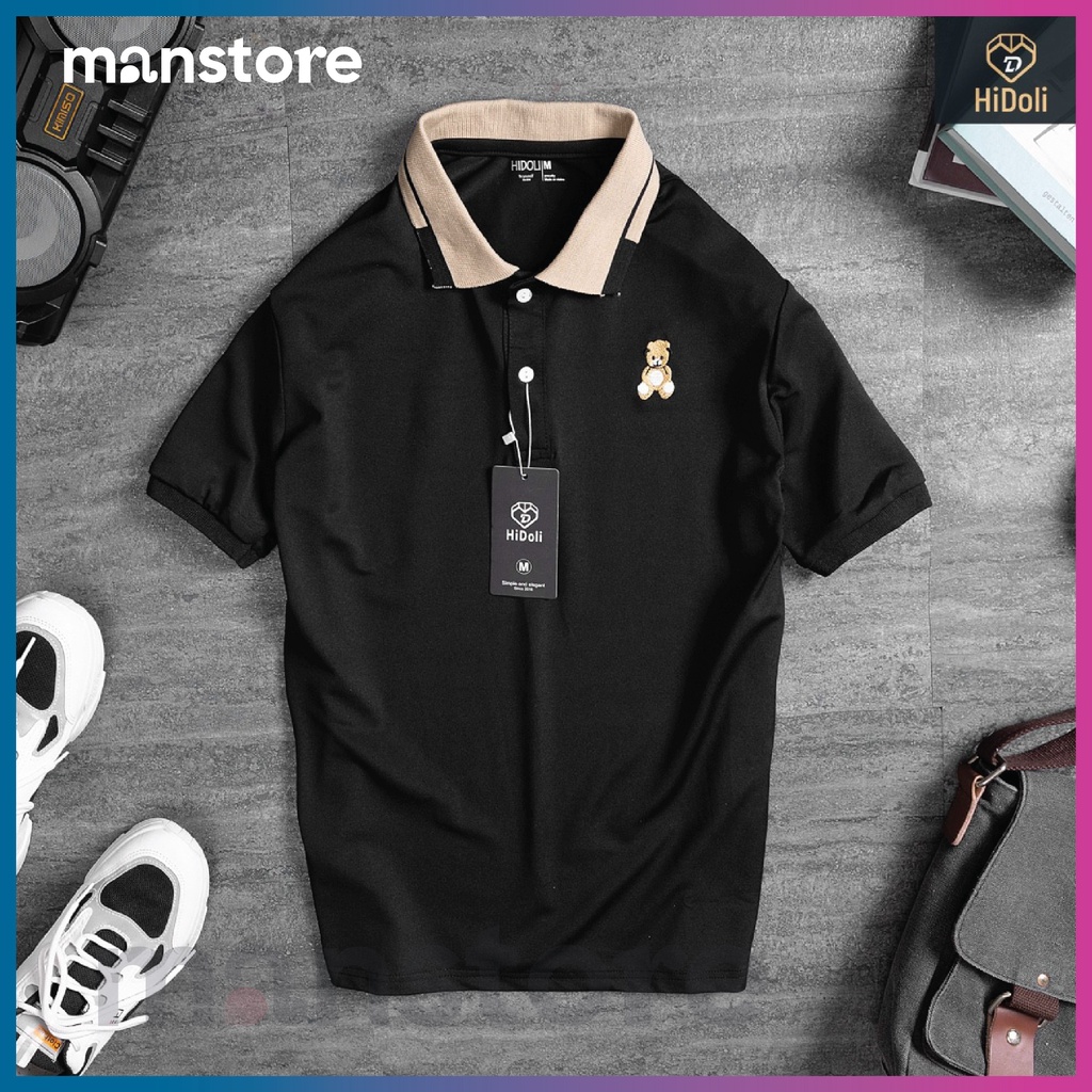 Áo thun POLO  nam cổ bẻ Teader, áo polo nam chất liệu vải cá sấu Cotton mềm mịn chuẩn form - MANSTORE