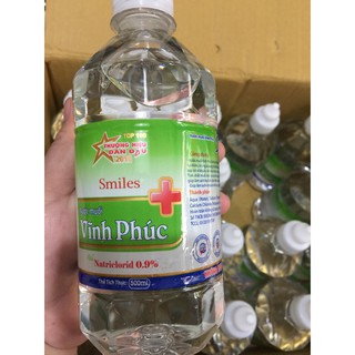 [y tế gia đình]Nước muối sinh lý Vĩnh Phúc 500ml