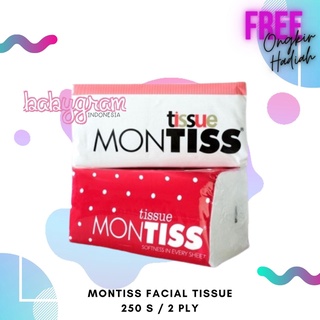 Image of Tissue Montiss 250 sheets 2ply / Montis Tisu 250 lembar Refill Facial