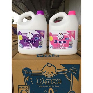 Thùng 4can nước giặt Dnee max