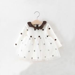 Váy chấm bi Hàn Quốc cho bé gái