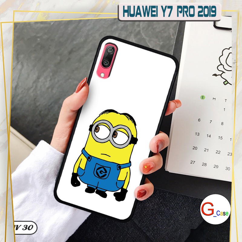 Ốp lưng Huawei Y7 Pro 2019 lưng nhám - ngộ nghĩnh