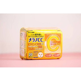 Mặt nạ cc melano của Nhật Bản 20 miếng