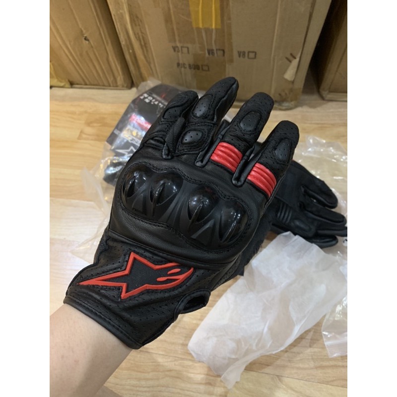 Găng tay full da bảo hộ mô tô Alpinestar Celer V2