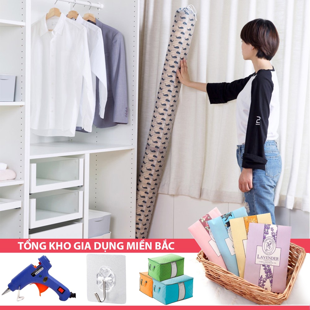 [Tổng Kho Sỉ] Túi Đựng Cất Chiếu Tránh Bụi - Tránh Mốc - Đựng Đồ Đạc Cất Sạch Sẽ Họa Tiết Decor CDS1503