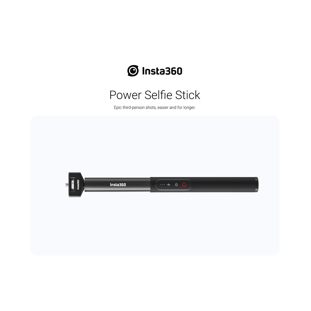 Gậy selfie tàng hình Insta360 tích hợp pin dự phòng 4500mAh