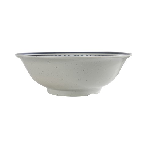 Tô nhựa melamine bán mì bún phở đủ size màu đen hình tam giác có vân ở trong -  Yang Ge Blue Line