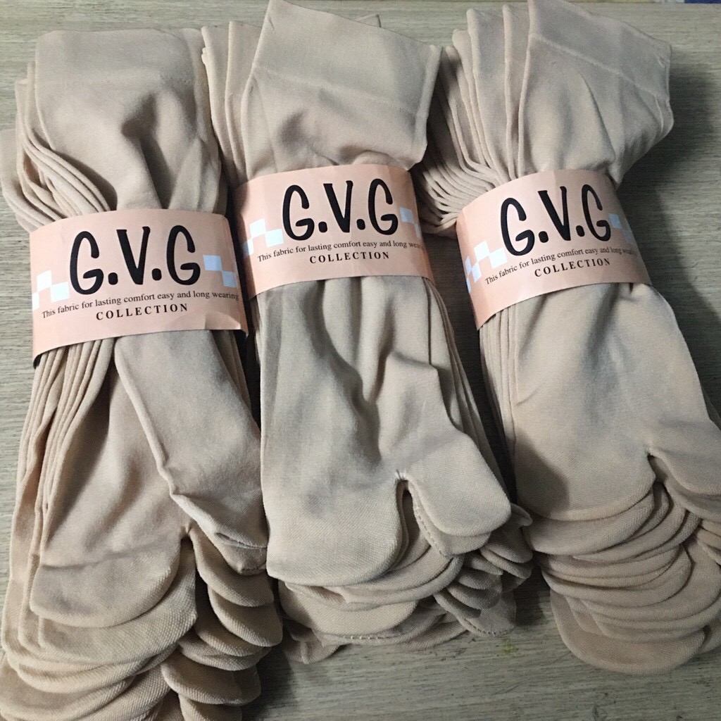 Vớ da nữ GVG, mỏng vừa, dai, mịn, combo 10 đôi
