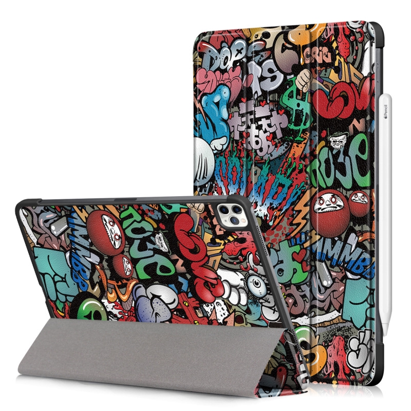 New 2020 iPad Pro 11 2Gen pro 12.9 2020 4Gen case auto wake up and sleep wireless charging for apple pencil cover Painted Leather Case | BigBuy360 - bigbuy360.vn