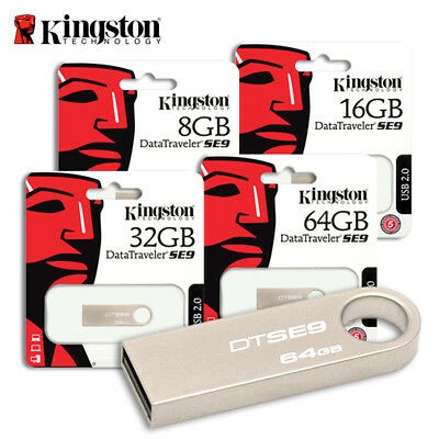 USB Kingston 64Gb/32Gb/16Gb/8Gb/4Gb/2Gb SE9 - chống nước, Bảo hành 2 Năm