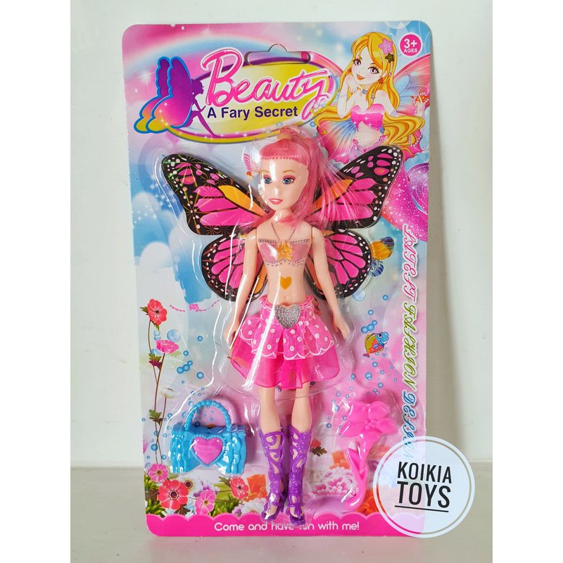 Búp Bê Barbie Có Cánh Xinh Xắn Đáng Yêu