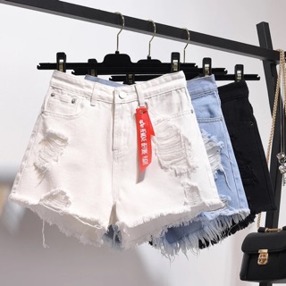 Quần sooc bò nữ( form rộng nên khách chọn lùi 1 size nha😍)sẵn s,m,l,xl