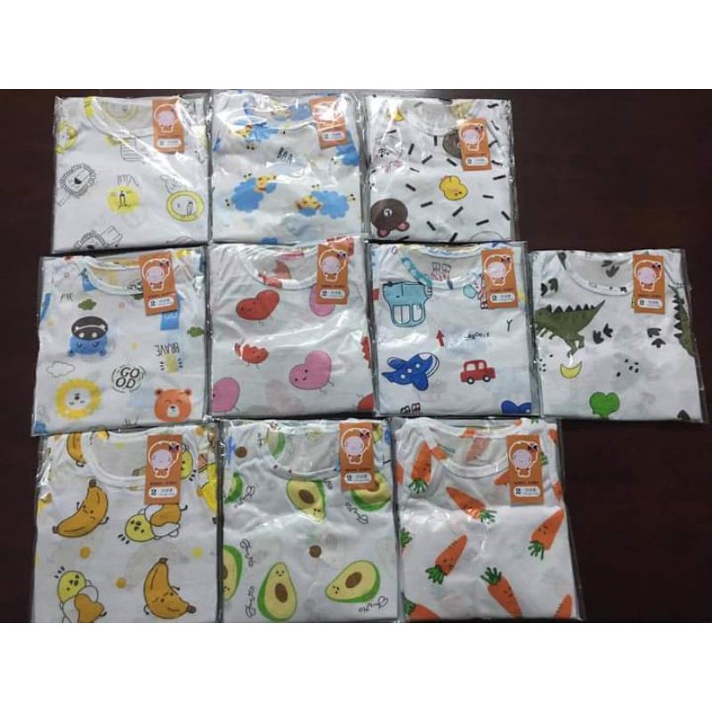 Đồ bộ em bé Ba lỗ cotton giấy💝đồ bộ cho bé sơ sinh 3-13kg.