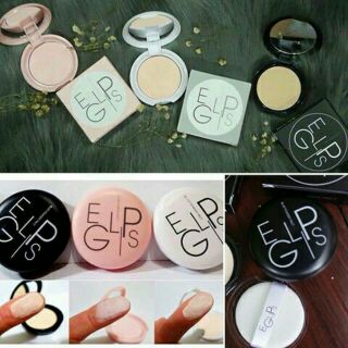 Phấn phủ EGLIPS Oil Cut Powder Pact – Vỏ Hộp Màu Trắng + hồng + đen