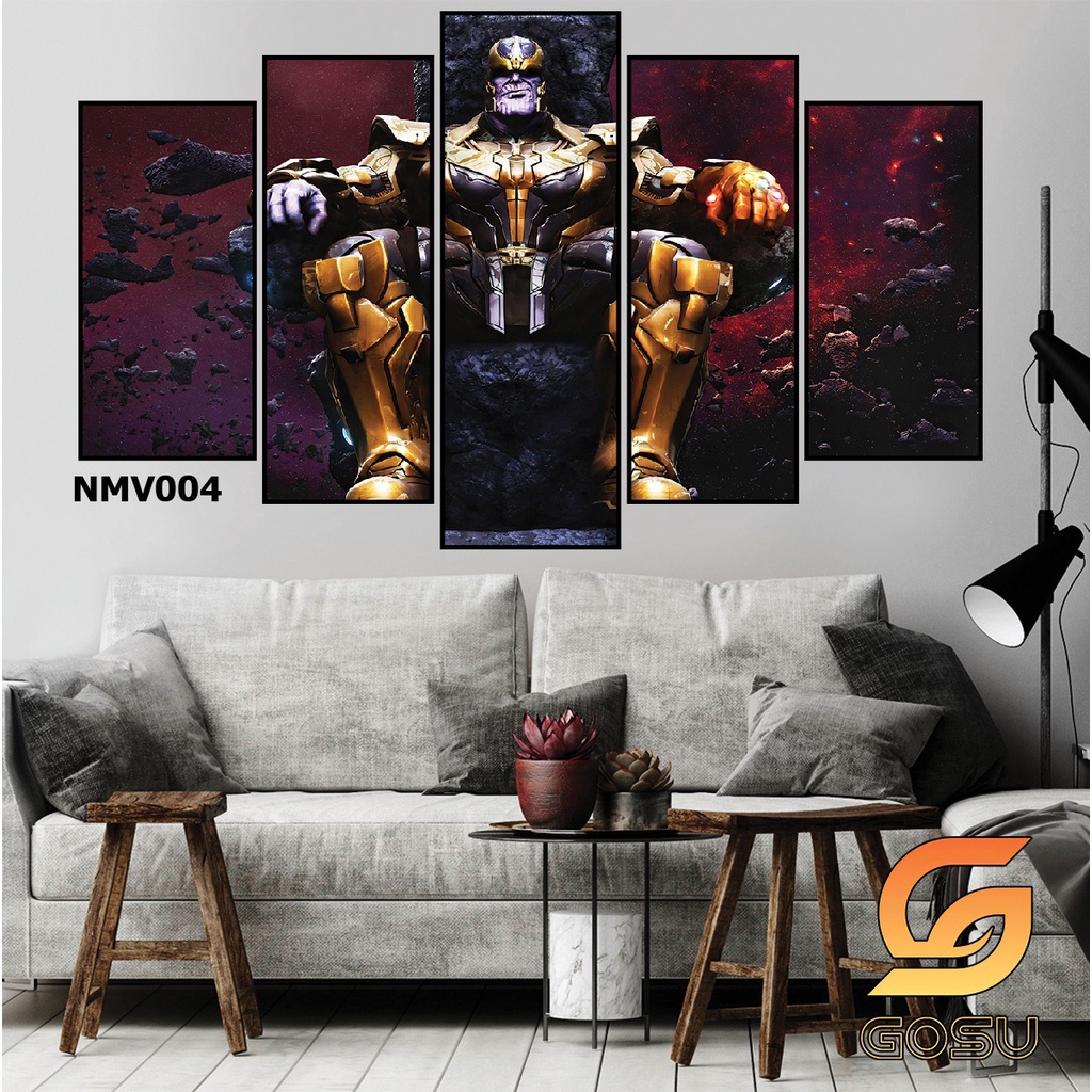 tranh treo tuong anime THANOS hcm giá sale mạnh
