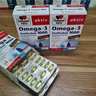 Dầu cá Omega3 Seefischol 1000,80 viên