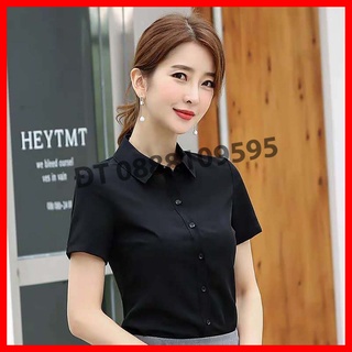 Áo sơ mi trắng tay ngắn