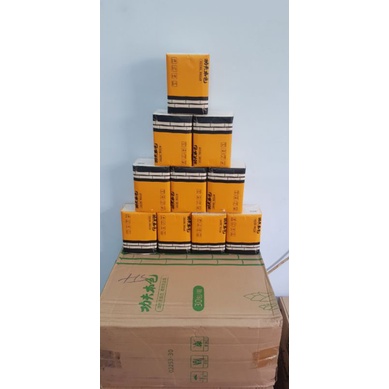 Khăn ăn sipao 300 tờ than tre