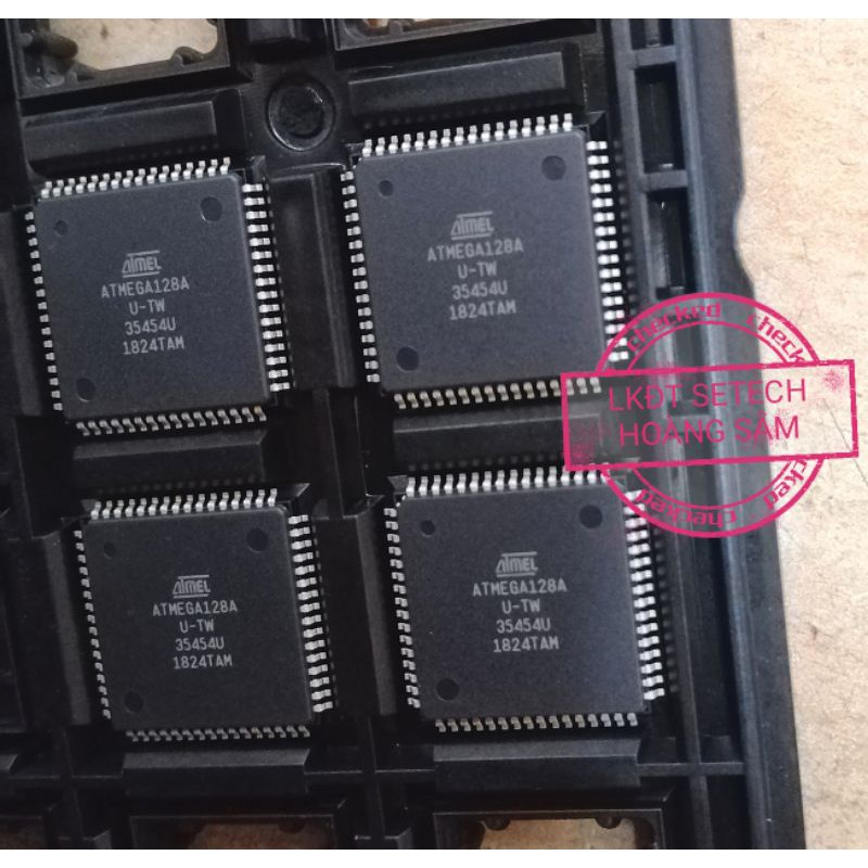 Vi điều khiển vi xử lý AVR ATMEGA128A 64 chân dán chính hãng ATMEL