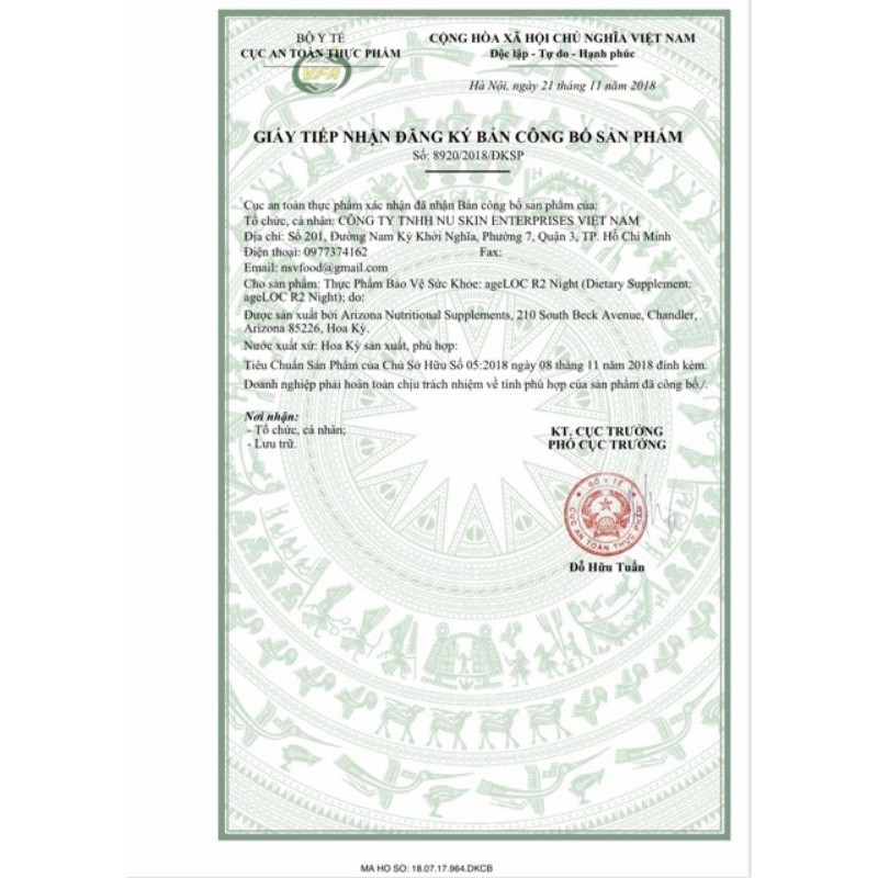 Nuskin Ageloc R2 Ngày và Đêm viên uống bồi bổ nguyên khí ( hạn 2025)