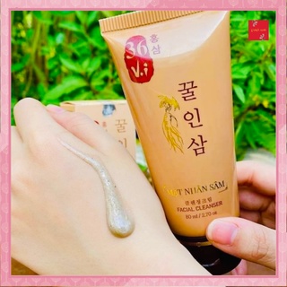 Sữa rửa mặt nhân sâm 36 vị sạch mụn - Meea Origin 80ml