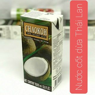 Nước cốt dừa Thái lan Chaokoh 1lit