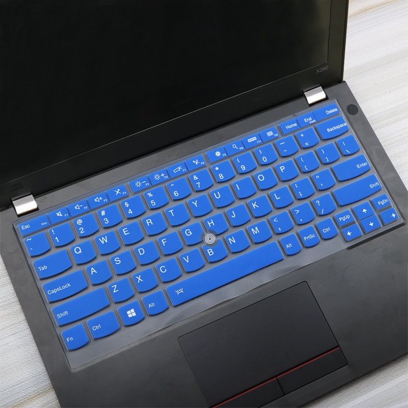 Miếng dán bảo vệ bàn phím máy tính lenovo thinkpad x390 x250 x260 x270 x280 12.5 inch bằng silicon mềm siêu mỏng