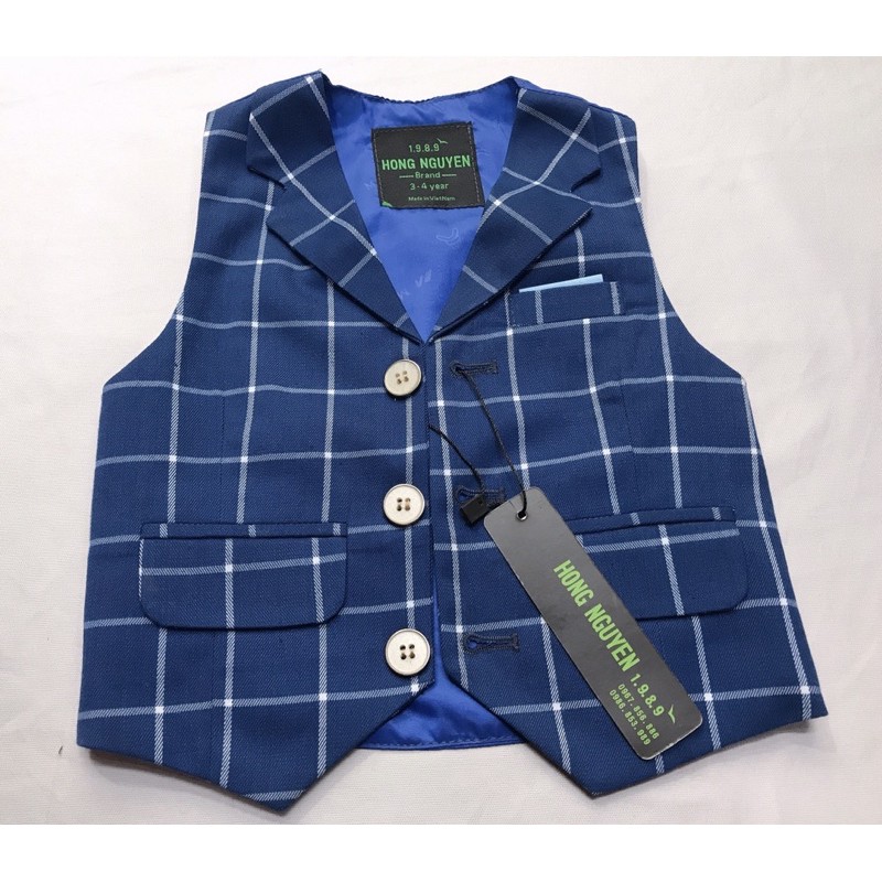 Áo gile cho bé trai ib tư vấn size