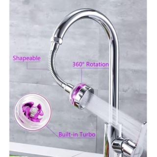 Đầu vòi rửa chén bát tăng áp lực nước 3 chế độ phun