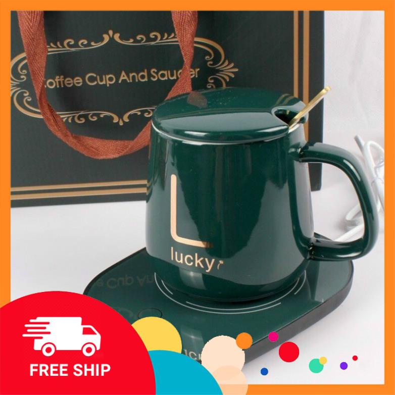 BỘ LY ĐIỆN HÂM NÓNG LUCKY CHƯNG YẾN - PHONG CÁCH HOÀNG GIA SIÊU SANG