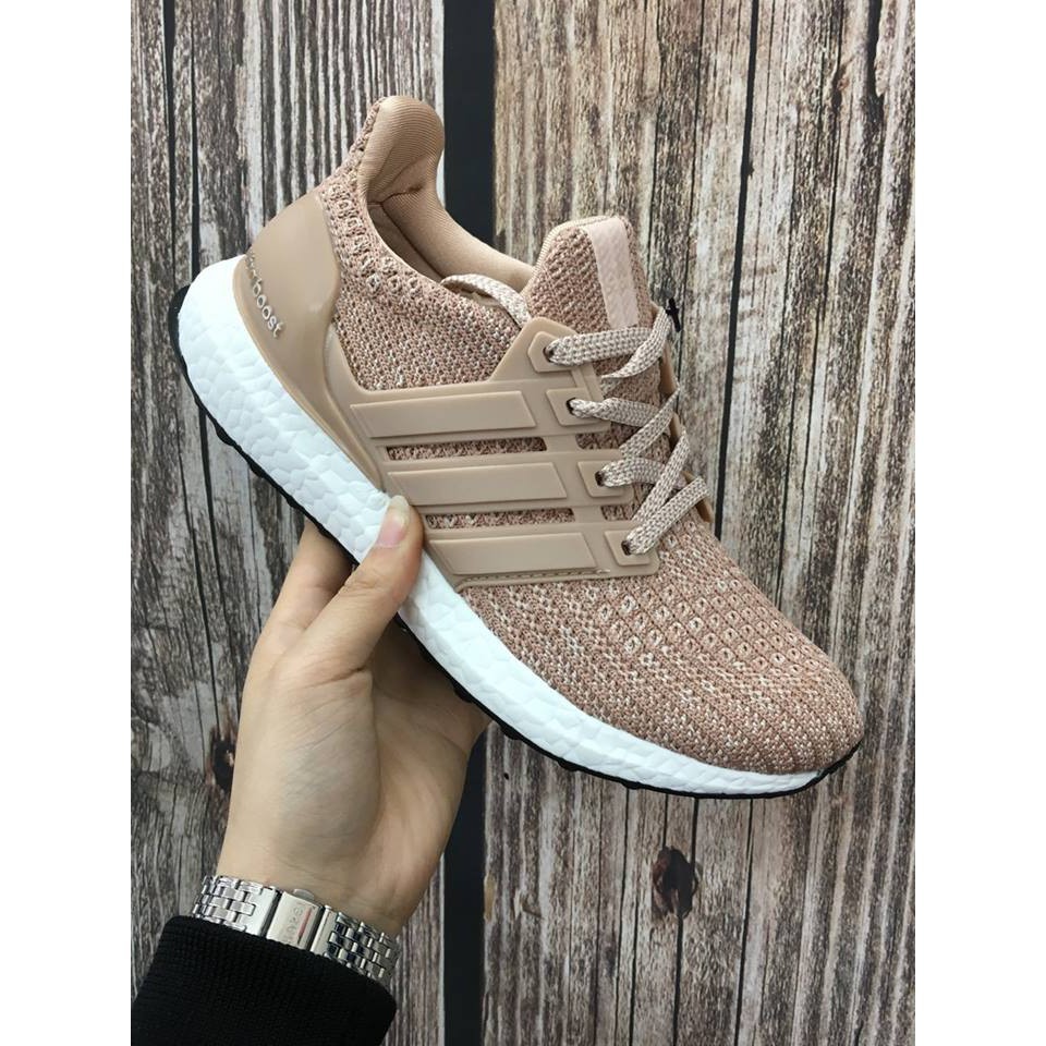 [ Full Box - Free Ship ] Giày Adidas Ultra Boost 4.0 Hồng Đất