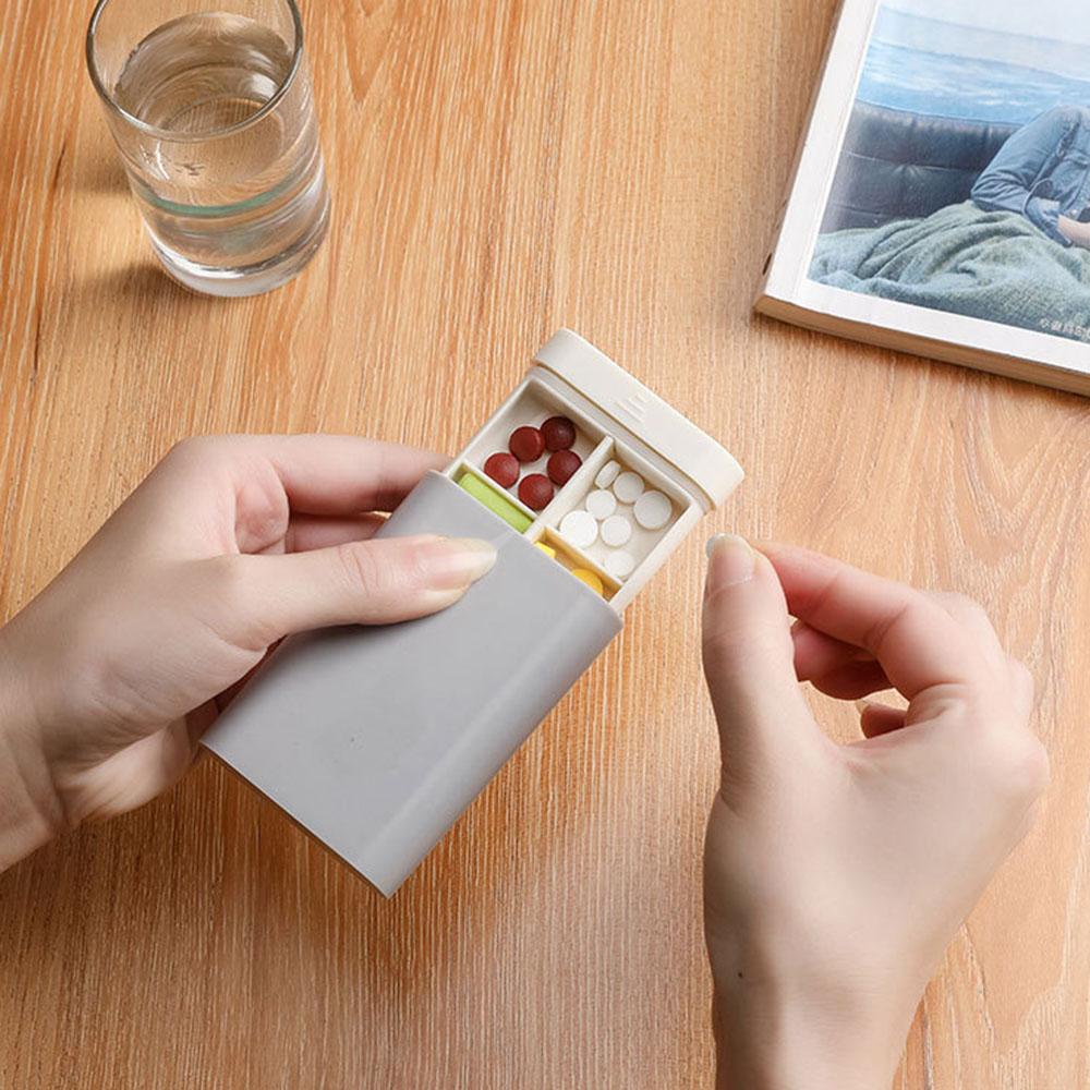 Hộp Đựng Thuốc Mini Phong Cách Bắc Âu Tiện Dụng Mang Theo Du Lịch