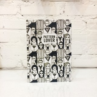 Sổ tay Crabit Pattern Lover - ruột trơn người đen