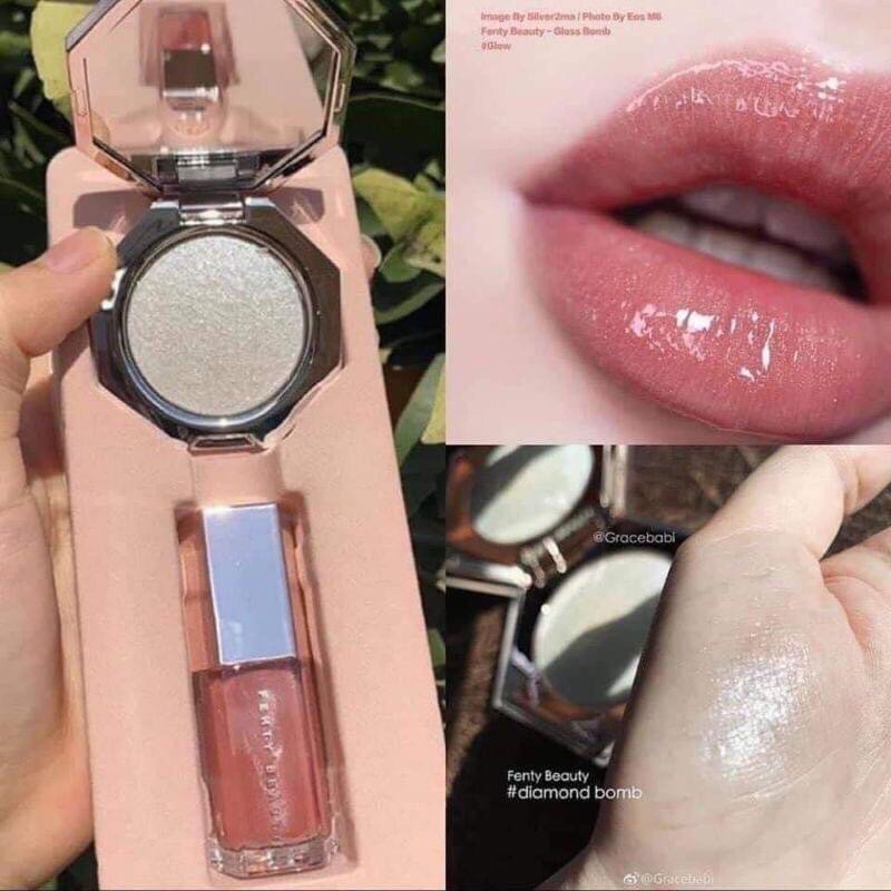 Set Fenty Beauty Diamond Bomb Baby