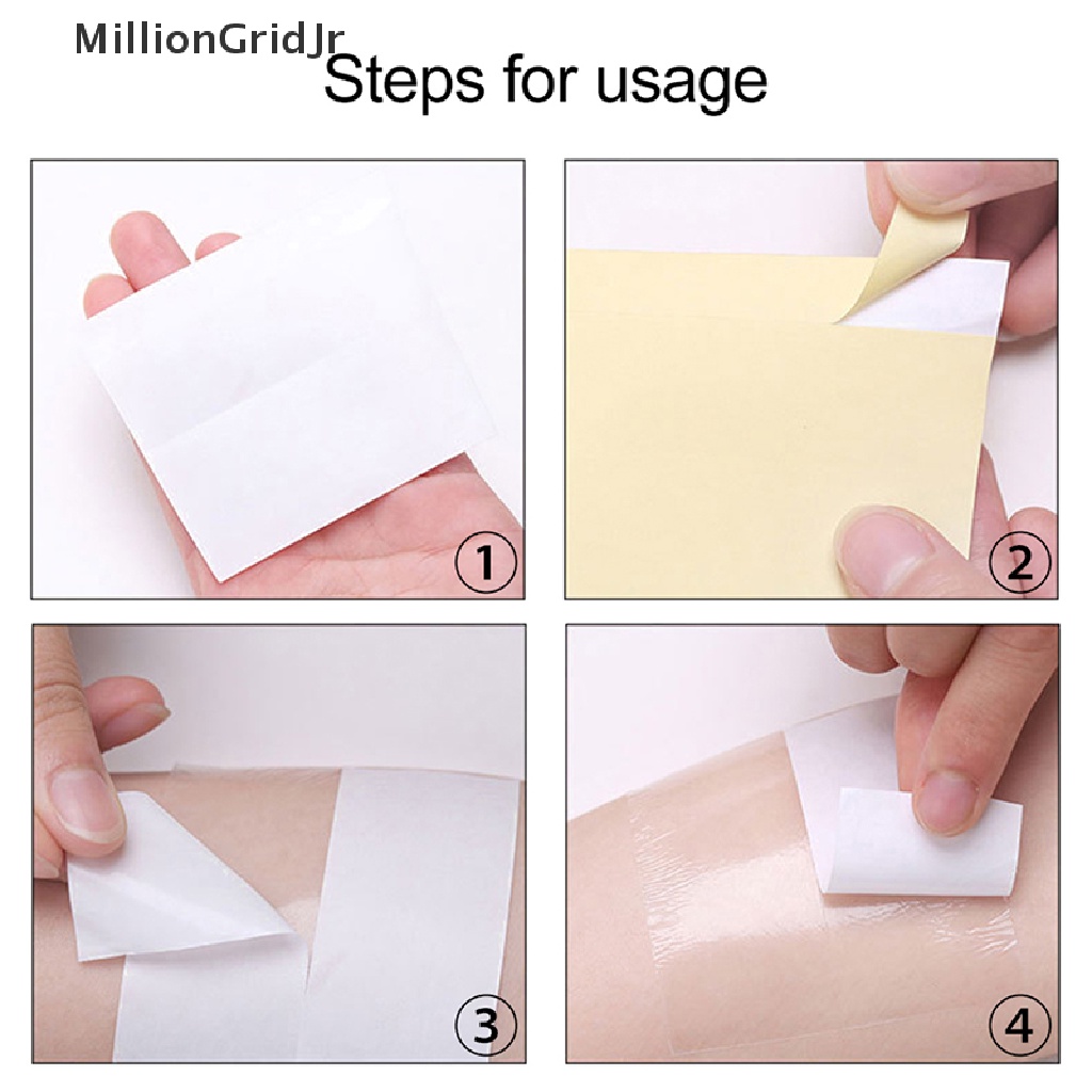 MLG Disposable Armpit Prevent Sweat Pads Transparent Underarm Antiperspirant Sticker JR