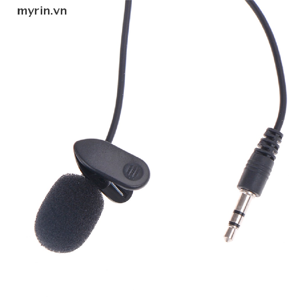 Micro Mini Có Kẹp Tiện Lợi Jack 3.5mm Dây Dài 1.5M Cho Máy Tính