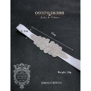 Thắt lưng cô dâu DB0017BW03