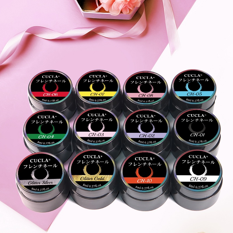 Lọ Nước Sơn Móng Tay Gel UV Gel sơn vẽ họa tiết móng tay nghệ thuật ANNIES UV 12 màu sắc tùy chọn độ bão hòa cao phong cách Nhật Bản