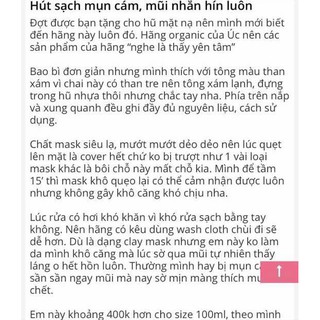 Mặt Nạ Đất Sét Thải Độc Cho Da Hộp 100g