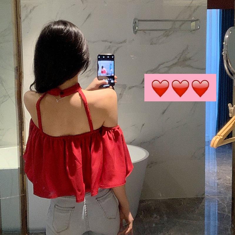 Áo thun trễ vai phong cách thời trang Hàn Quốc quyến rũ